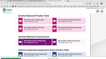 CAASPP Practice How To Video