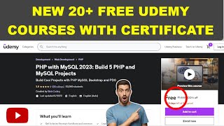 How to get free udemy courses | Get New 20+ Free Udemy Course With Certificate | Free python , java