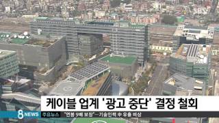 케이블업계 광고 중단 철회…VOD 공급 재개 / SBS