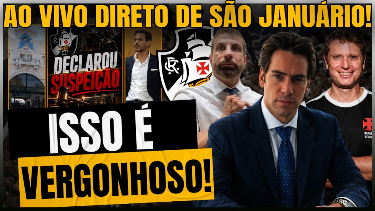 Ao vivo: movimentação de torcedores em frente a São Januário