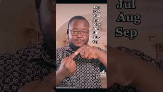 Months in Malawian Sign Language #signlanguage #malawi