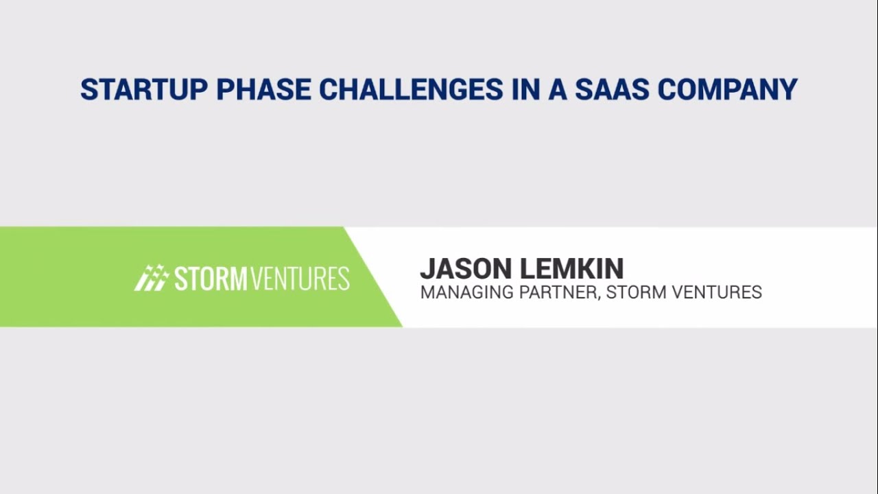 Startup Phase Challenges in a SaaS Company