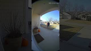 Doorcam: Porch Pirate Glitter Bomb Ambush Backfires Spectacularly 💥✨🎯 #JusticeServed