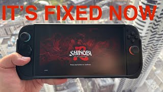 THEY FIXED IT! Shinobi Nintendo Switch 2 Handheld Update