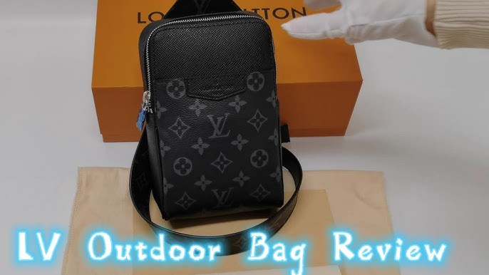 What fits in LOUIS VUITTON OUTDOOR SLING BAG 2021, Taigarama Rose