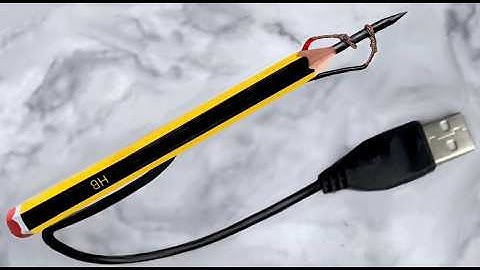 DIY Soldering Iron from PENCIL