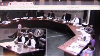 Sen. Adam Morfeld clearly disgusted by LB 647 opponent's testimony