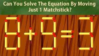 How To Make More MATCHSTICK PUZZLE By Doing Less screenshot 5