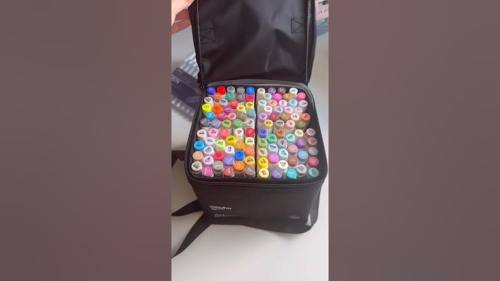 Unboxing 104 Ohuhu Markers & Review #ohuhumarkers #ohuhu #unboxing #artshorts #artsupplies