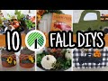 🍁10 AMAZING FALL DOLLAR TREE DIY DECOR | MUST SEE FALL DECOR 2021🍁