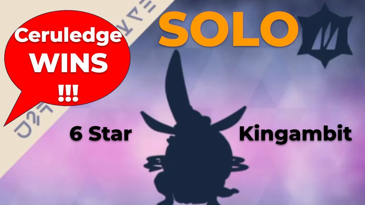 How to SOLO 6 star Kingambit Grass Tera Type - Ceruledge - Pokemon Scarlet and Violet