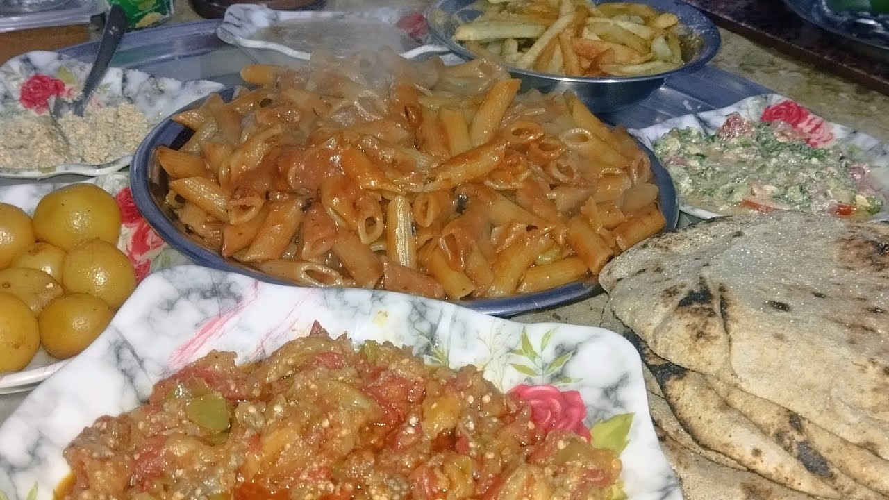 اكله خفيفه بسيطه في وسط تنظيفات رمضان  😋🔥💪