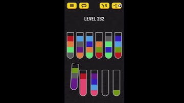 Water Sort Puzzle Level 232