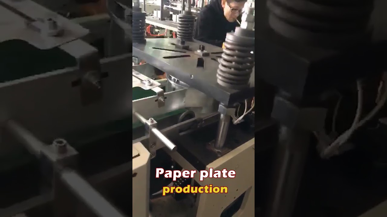 Paper plate production 