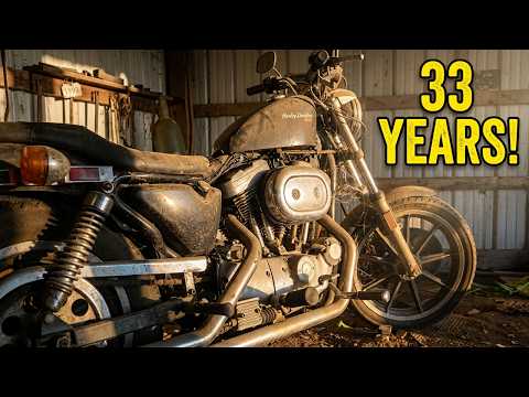 33 Years in a Barn | Will This Forgotten Harley Run Again?