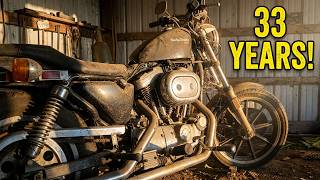 33 Years in a Barn | Will This Forgotten Harley Run Again?