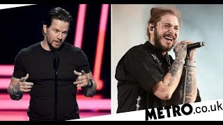 Mark Wahlberg tried to warn Post Malone off getting more tattoos… before he got a buzzsaw inked on h