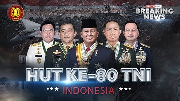 🔴 Breaking News | Presiden Prabowo Subianto Pimpin Upacara Peringatan HUT Ke-80 TNI #beritasatu