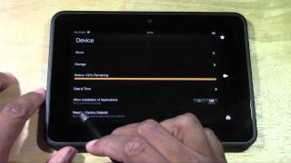 Kindle Fire HD: How to Reset Back to Factory Settings​​​ | H2TechVideos​​​