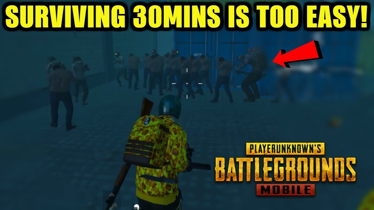 Using All Tricks To Survive 30 minutes in Darkest Night mode | PUBG Mobile