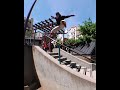⛩️ Miles Silvas with a heavy kickflip at the Duffy Chinatown gap