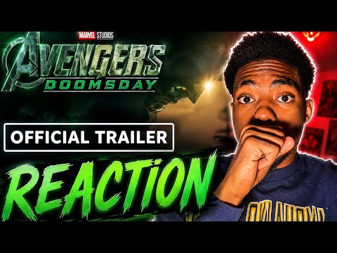 AVENGERS DOOMSDAY (OFFICIAL TRAILER REACTION)  THIS MOVIE GONE GO GRAZY!!!!