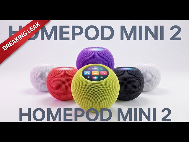 Pod mini 2個 HomePod Mini 2 (2026) - Apple's Massive Leak for 2026 is Finally