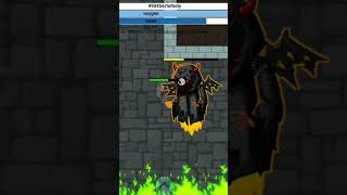 Killing Demonic Angel Boss on Mobile ⚔️🎮🔥 #evoworld #flyordieio #flyordie @BSBlueSky