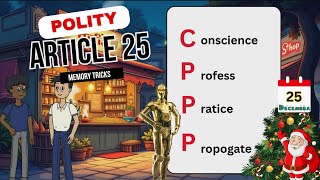 Fun Tricks | Article 25 | Right to FREEDOM of RELIGION | Indian Constitution | UPSC 2025 | Polity