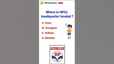 Where Is HPCL Headquarter Located | General Knowledge | Gk Questions #shorts #india #hpcl #viral