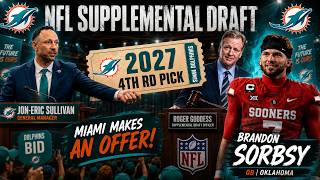 🚨🚨 Miami Dolphins Considering the NFL Supplemental Draft 👀