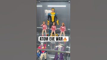 ATOM EVE WAR WOULD GO CRAZY🔥 #invincible #atomeve #invinciblewar #invincibleseason3 #actionfigures