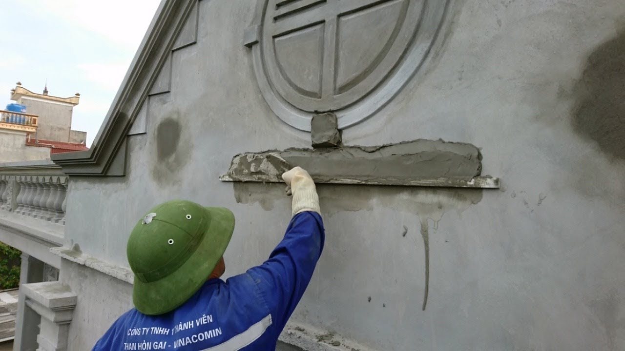 Amazing Construction Build Cement easy - Rendering Sand and Cement on ...