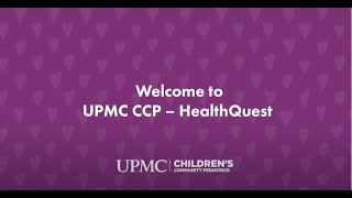 Welcome to UPMC CCP – HealthQuest