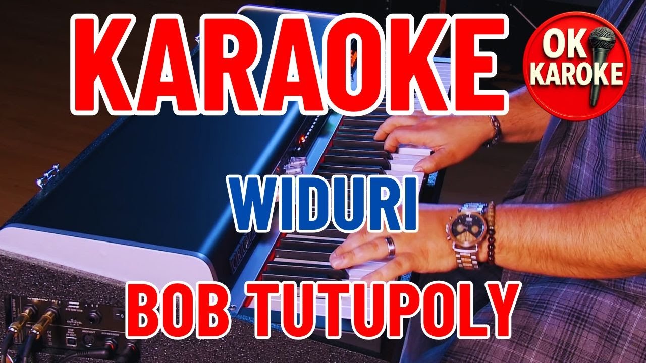 WIDURI - BOB TUTUPOLY - KARAOKE - POP NOSTALGIA