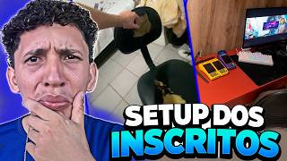 O CARA TEM 5 MAQUINETAS🤨 REAGINDO AO SETUP DOS INSCRITOS