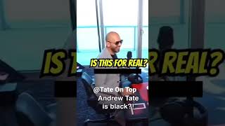 Andrew Tate Being Black Shocks DJ 😱😂✅ #shorts #andrewtate
