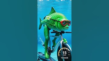 🌊 20 Hilarious Sea Animals Working Out 🐙🦑🪼🦐🦀🐳🐬🐠🐡🐋🦈🦭