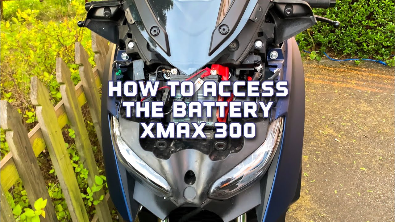 Yamaha XMAX 300 Battery | 4K - YouTube