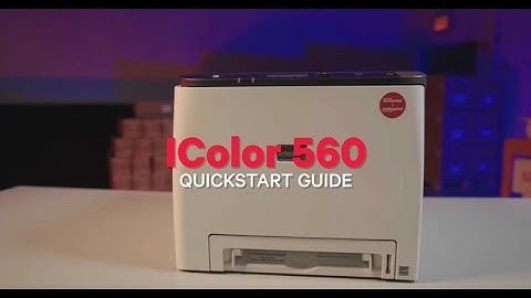 UNINET IColor 560 Quickstart Guide Marketing Video