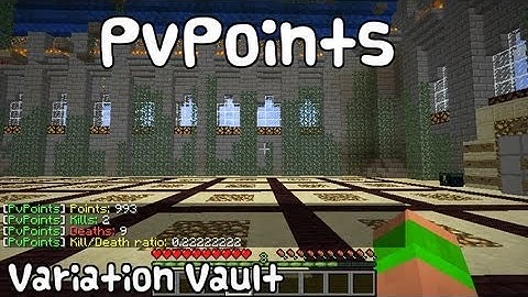 Minecraft Bukkit Plugin - PvPoints - Get points for pvp / stats / KD