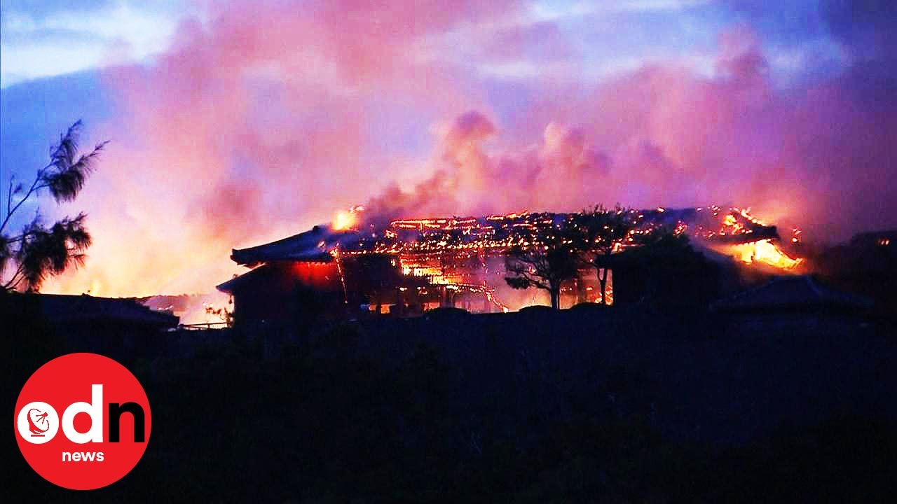 Devastating Fire Engulfs 600-Year-Old Shuri Castle in Japan