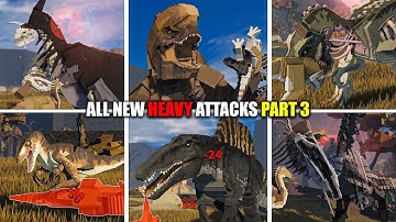 Jurassic Blocky All HEAVY Attack