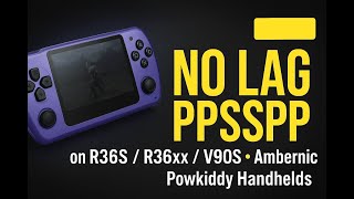 🎮 How to Make PSP Games Run Smoothly on R36S & Similar Handhelds