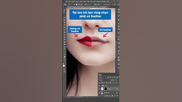 Thêm Feather khi tạo vùng chọn trong photoshop để làm gì? | Yêu Thiết Kế