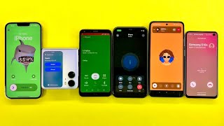 Incoming Call Whatsappbipsnapchat On Iphone 1113Promax, Oppo Find N2 Flip, Redmi N10S,Samsung S10