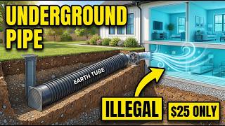 This $25 Underground Pipe Cools Homes Year-Round. Why Is HVAC Silent?