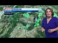 Strong  scattered storms with an elevated flood threat for the midweek