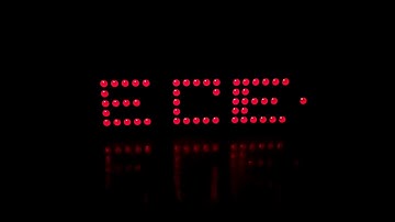 Scrolling Text  Dot Matrix Display Project
