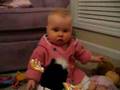 Toy Spider Scares Baby!